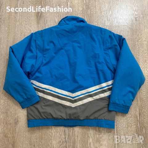 Винтидж яке Akzo от 80-те години, 20-годишен юбилей, мъжко свалящи се ръкави размер L, снимка 10 - Якета - 53342279