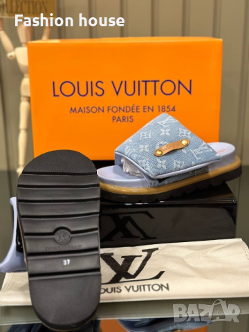 Louis Vuitton дамски чехли , снимка 2 - Чехли - 44854118