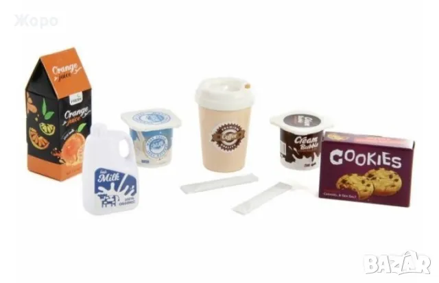 Детски комплект супер маркет със скенер . касов апарат и кантар със звук и светли 48 елемента КН3306, снимка 16 - Образователни игри - 48033746