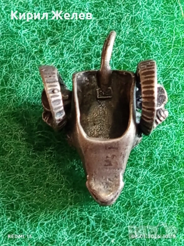 Сребърен медальон зодиакален знак ОВЕН ♈ символизира смелост, енергия, лидерство 52555, снимка 6 - Колиета, медальони, синджири - 53003161