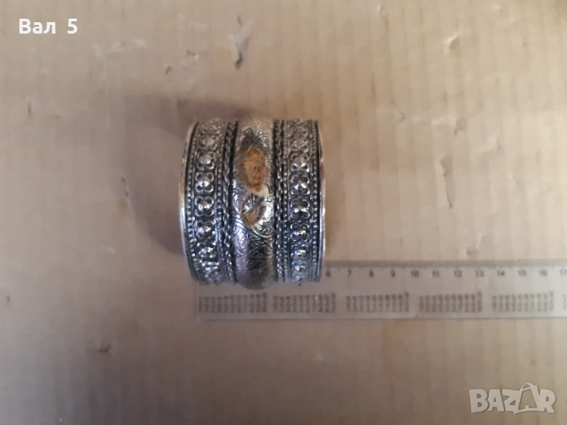 Стар накит възрожденски тип - гривна, снимка 4 - Антикварни и старинни предмети - 53511176