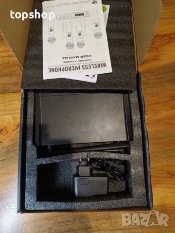 НОВА безжична микрофонна система с 4 / четири микрофона Debra Audio VM304 VHF, XLR интерфейс, снимка 13 - Микрофони - 51636440