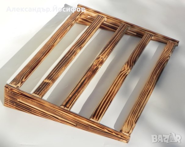 Стойки за лаптоп - чисто натурално дърво