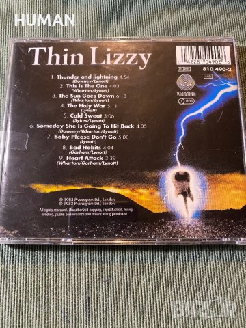 Thin Lizzy, снимка 11 - CD дискове - 44035505