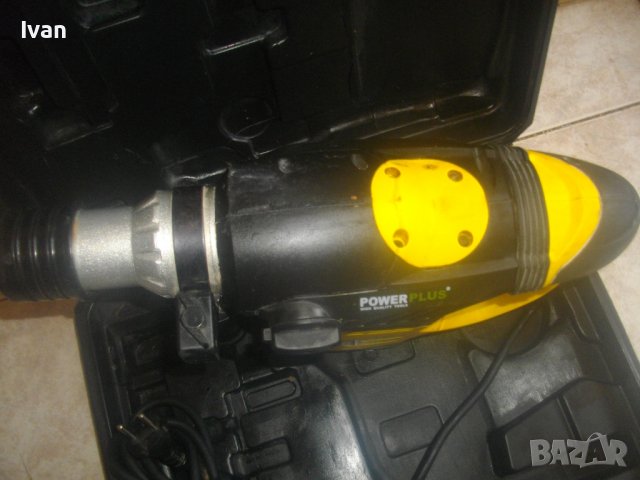 ЗА ЧАСТИ-ЗА РЕМОНТ - Перфоратор Къртач Голям-Белгийски-1500 Вата-Power Plus X115-Made in BELGIUM, снимка 10 - Перфоратори - 43990824