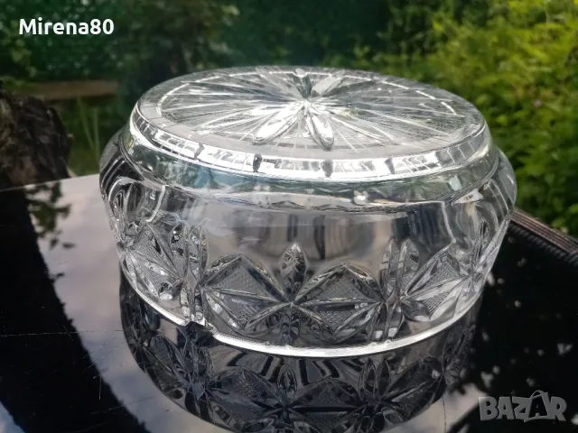 * Моника ромб * - кристален пепелник !, снимка 5 - Антикварни и старинни предмети - 50392980