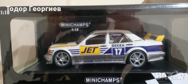 Mercedes 190 E 2.5 -16 Evo 1 1:18 MINICHAMPS