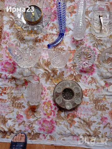 Кристални изделия от времето на СОЦ-А, снимка 4 - Сервизи - 43325478