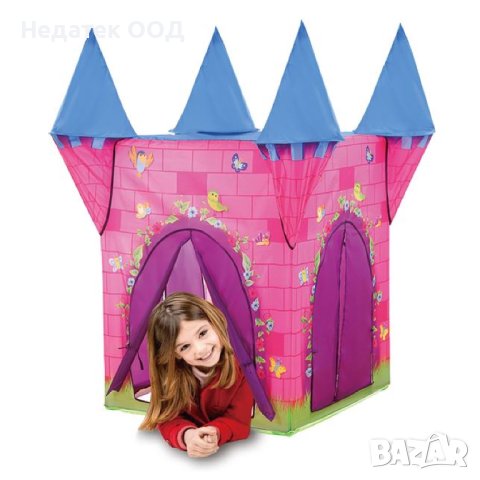 Палатка за детска стая, Замъка на принцесата, 110x110x132см, снимка 1