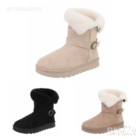 Зимни дамски боти, 3цвята 
