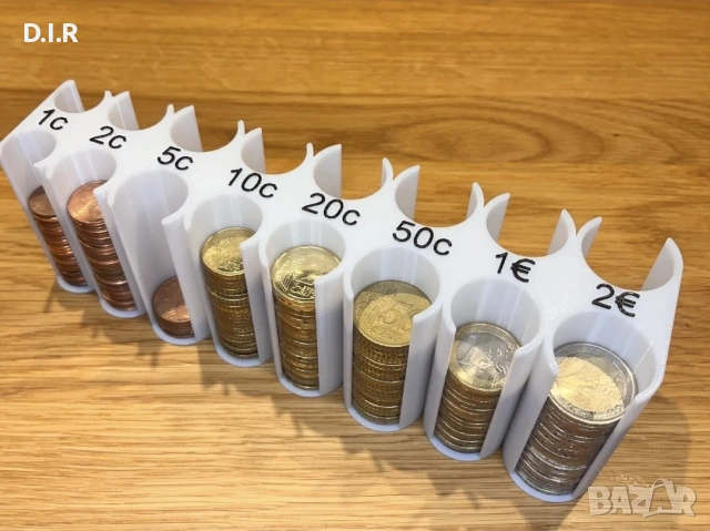монетник за евроцента , снимка 4 - Портфейли, портмонета - 53050335