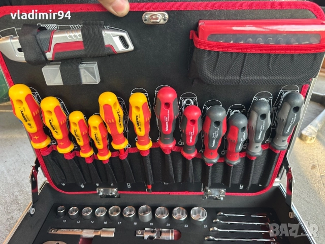 Wisent куфар с инструменти, снимка 5 - Куфари с инструменти - 52920600