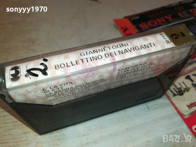 GIANNI TOGNI-ORIGINAL TAPE 2108251545, снимка 4 - Аудио касети - 51443066