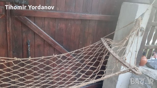Хамак люлка(стар- автентичен), снимка 4 - Антикварни и старинни предмети - 39246866