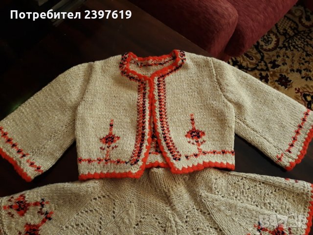Плетено костюмче, снимка 2 - Детски комплекти - 26364510