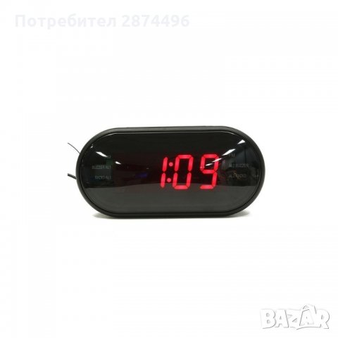 902  дигитален часовник с аларма, радио и функция сън, снимка 4 - Други стоки за дома - 34658016
