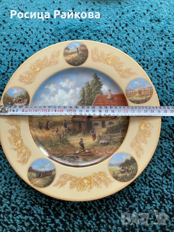 Големи декоративни чинии, снимка 7 - Декорация за дома - 51144436