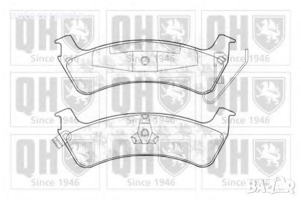 Спирачни накладки за Джип Гранд Чероки / JEEP Grand Cherokee 1991-1999 г. 