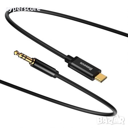 Кабел USB Type C Мъжко - 3.5mm Стерео Жак 1.2m Baseus Yiven CAM01-01 Cable USB Type C - 3.5mm Stereo, снимка 3 - Кабели и адаптери - 38150915