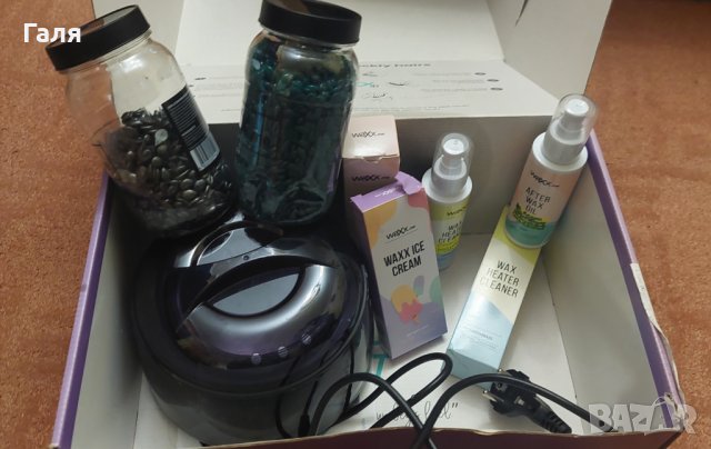 Нагревател за кола маска комплект + епилатор Braun silky pil 1