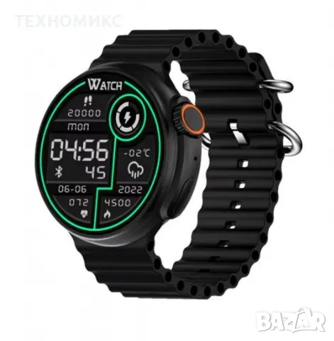 Смарт Часовник Ultra 9 2024 - Безжично Зареждане, Bluetooth Повиквания и Спортни Функции, снимка 4 - Смарт гривни - 48071641