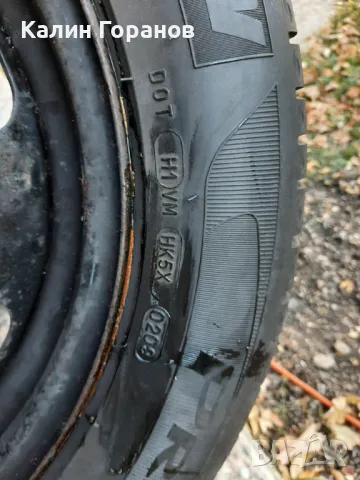 Гума с джанта 215/55/16 за Берлинго и Партнер 16 цола, снимка 3 - Гуми и джанти - 47925947