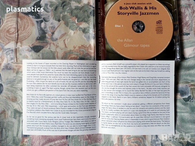 CD(2CDs) - Bob Wallis & His Storyville Jazzmen, снимка 5 - CD дискове - 28928821