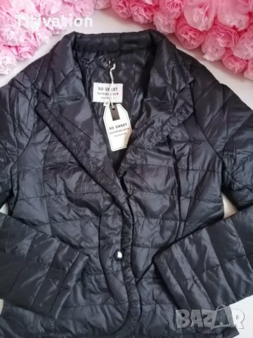 Черно пролетно яке, снимка 7 - Якета - 28741686