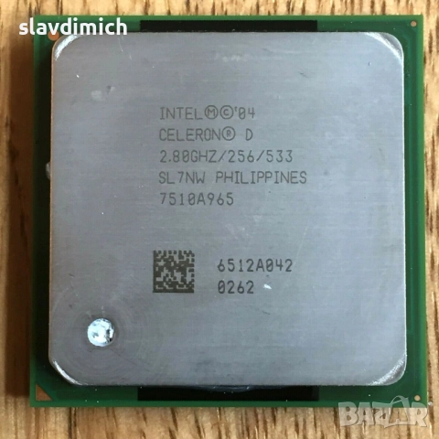 Процесор Intel Celeron D 2.8 GHz 533MHz FSB 478 Socket 