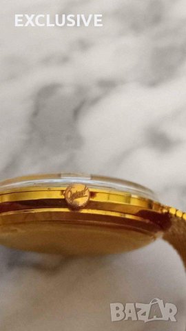 Златен Швейцарски часовник   Ogival  18к злато, снимка 4 - Мъжки - 43145687