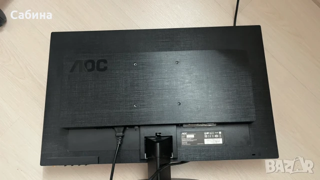 Монитор AOC 236LM00014 - MVA LED FHD 1080p Monitor - HDMI VGA Ports, снимка 6 - Монитори - 51128337