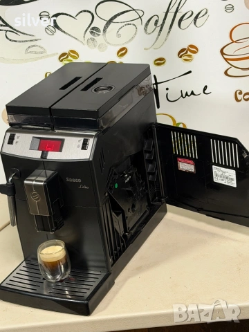 Кафемашина кафе автомат Saeco Lirika с гаранция, снимка 7 - Кафемашини - 53080723