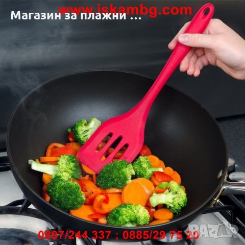 Силиконов кухненски комплект 5 части , снимка 11 - Прибори за хранене, готвене и сервиране - 26931271