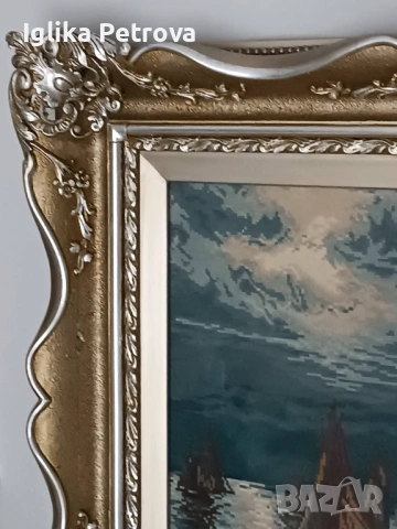 Гоблен Щастливото завръщане , снимка 12 - Гоблени - 53399190