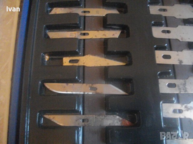 Старо Качество 44 бр. Фини Резци За Обработка на Дърво и Дърворезба-Непълен Комплект-Голям-HBM, снимка 11 - Други инструменти - 43501037