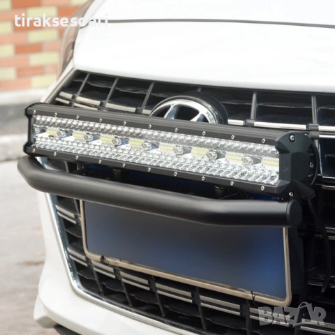 1 БРОЙ 360W 12D Мощен LED BAR ЛЕД БАР със Стойка за Номер за джип, снимка 3 - Аксесоари и консумативи - 44053081