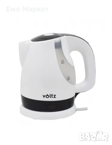 Електрическа кана Voltz Premium RP51230F, 1300W,  0.9л., Бяло/черно, бяло/червено, черен, снимка 11 - Кани - 49452430