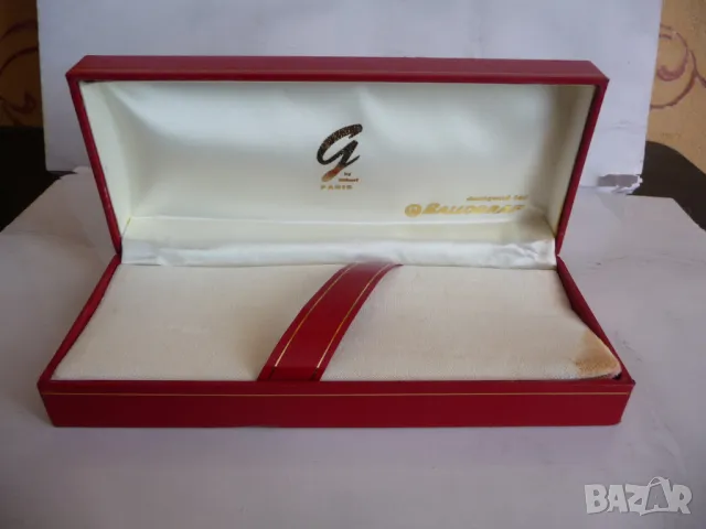 Ballograf Gilbert Paris кутия от химикалка писалка колекция червена, снимка 4 - Колекции - 48964154