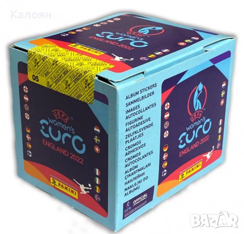 Албум за стикери Женско европейско първенство ЕВРО 2022 Англия, снимка 3 - Колекции - 36830725