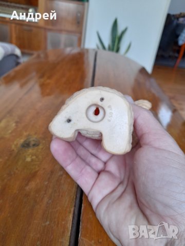 Стара детска играчка Слон,Слонче #5, снимка 5 - Антикварни и старинни предмети - 32274767