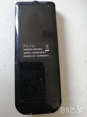 Оригинално дистанционно PEAQ PDR360BT-B, снимка 5 - Аудиосистеми - 48783354