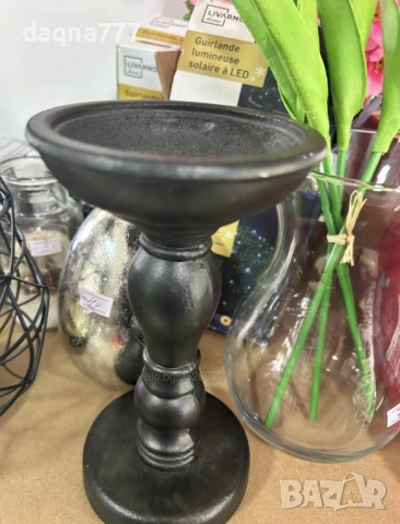 Свещник дърво Германия, снимка 2 - Декорация за дома - 52439379