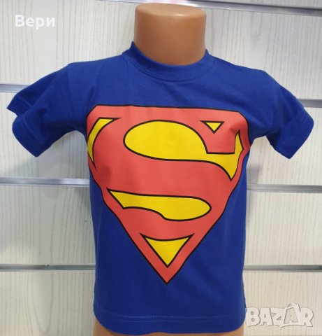 Нова детска тениска с трансферен печат Супермен (Superman), снимка 5 - Детски тениски и потници - 28442231