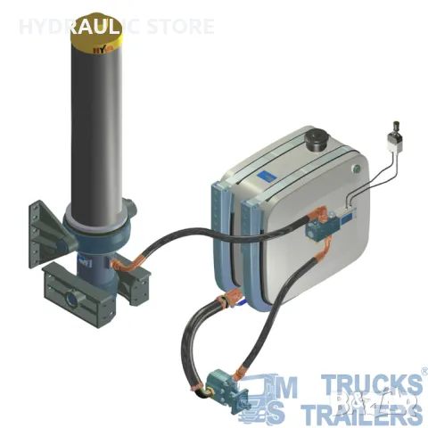 Еднокръгова хидравлична система AL 3/4” от Турция