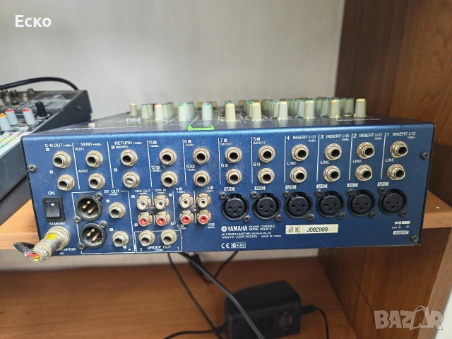 Микшер Yamaha MG12, снимка 3 - Ресийвъри, усилватели, смесителни пултове - 53402629