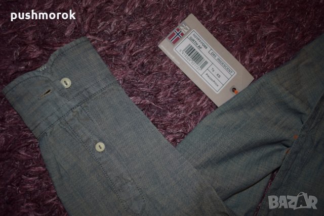 Napapijri Men's Girth Shirt Sz XS, снимка 10 - Ризи - 28414707