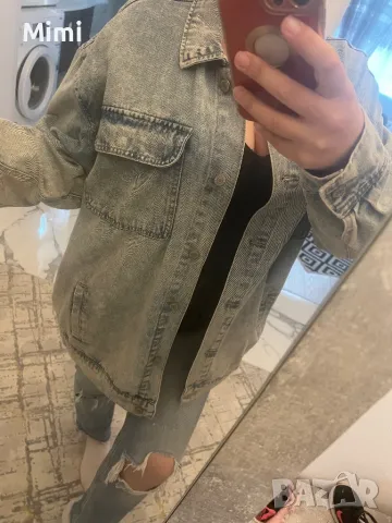 Дънково яке vintage denim M/L, снимка 1
