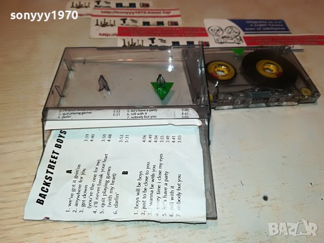 BACKSTREET BOYS-КАСЕТА 1405231843, снимка 11 - Аудио касети - 40700953