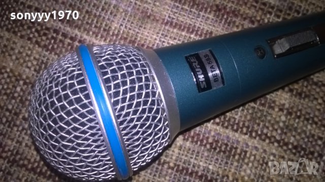 beta BETA 58s shure-microphone-внос швеицария, снимка 4 - Микрофони - 26248575