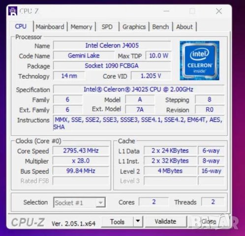Mini PC Barebone Intel® NUC 7, снимка 6 - Работни компютри - 43226509
